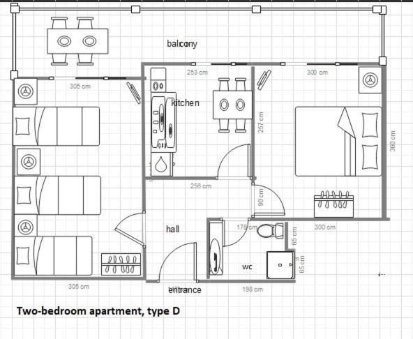 Apartments Dimitra Paralia Dionysiou Luaran gambar